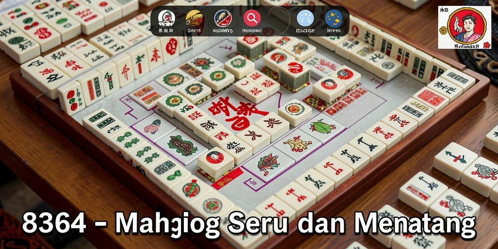 Tangkapan layar gameplay Mahjong 8364 yang mendebarkan.