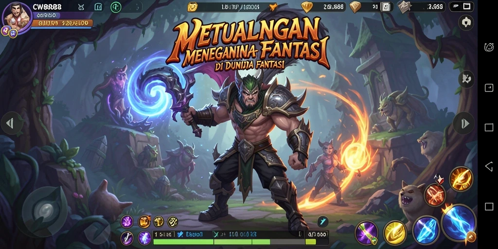 Tampilan gameplay mendebarkan di dunia CW8888 yang menantang.