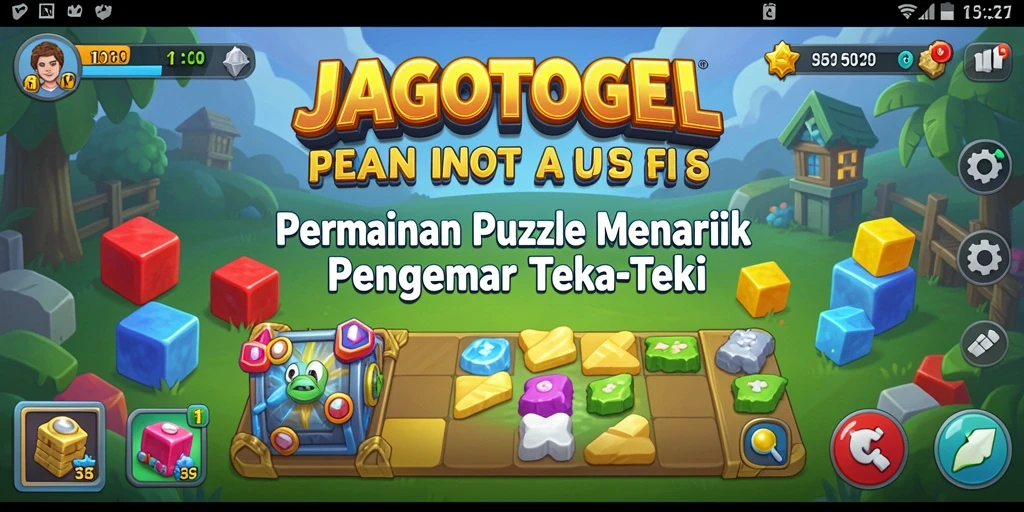 Tampilan utama gameplay JAGOTOGEL yang menantang dan penuh warna.