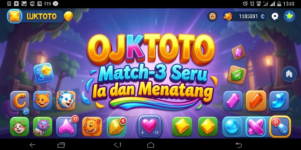 Screenshot OJKTOTO menampilkan gameplay yang menantang dan seru.
