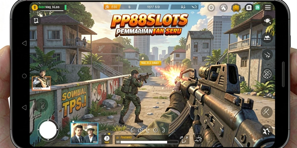 Tampilan menarik dari gameplay PP88SLOTS yang penuh warna.