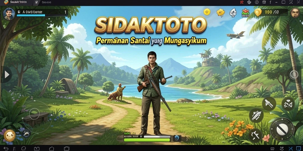 Tampilan gameplay SIDAKTOTO yang seru dan menyenangkan.