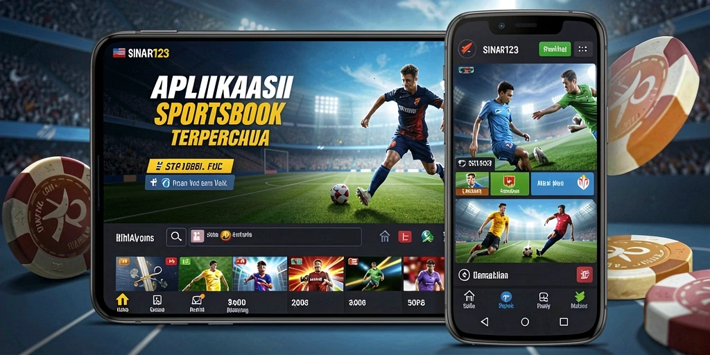 Tampilan menarik dari gameplay dalam aplikasi Sportsbook SINAR123.