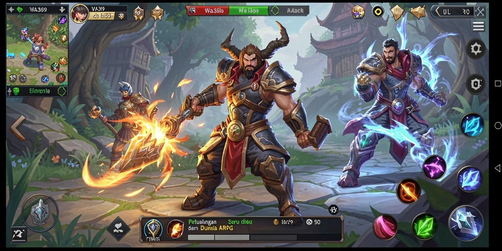 Tampilan gameplay WA369 yang memukau dan penuh aksi.